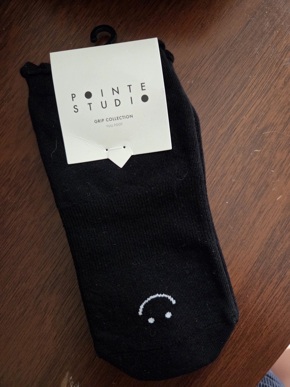 Pointe Studio Pilates Barre Happy Full Foot Grip Socks